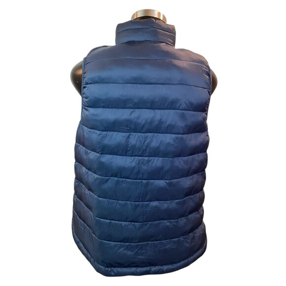 32 Degrees Puffer Vest Mens XL Nylon & Polyester Blue - Picture 3 of 9